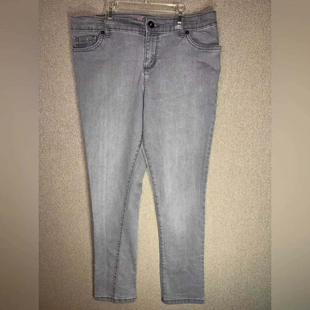 The children’s place size 12 P super skinny Light Gray Jeans